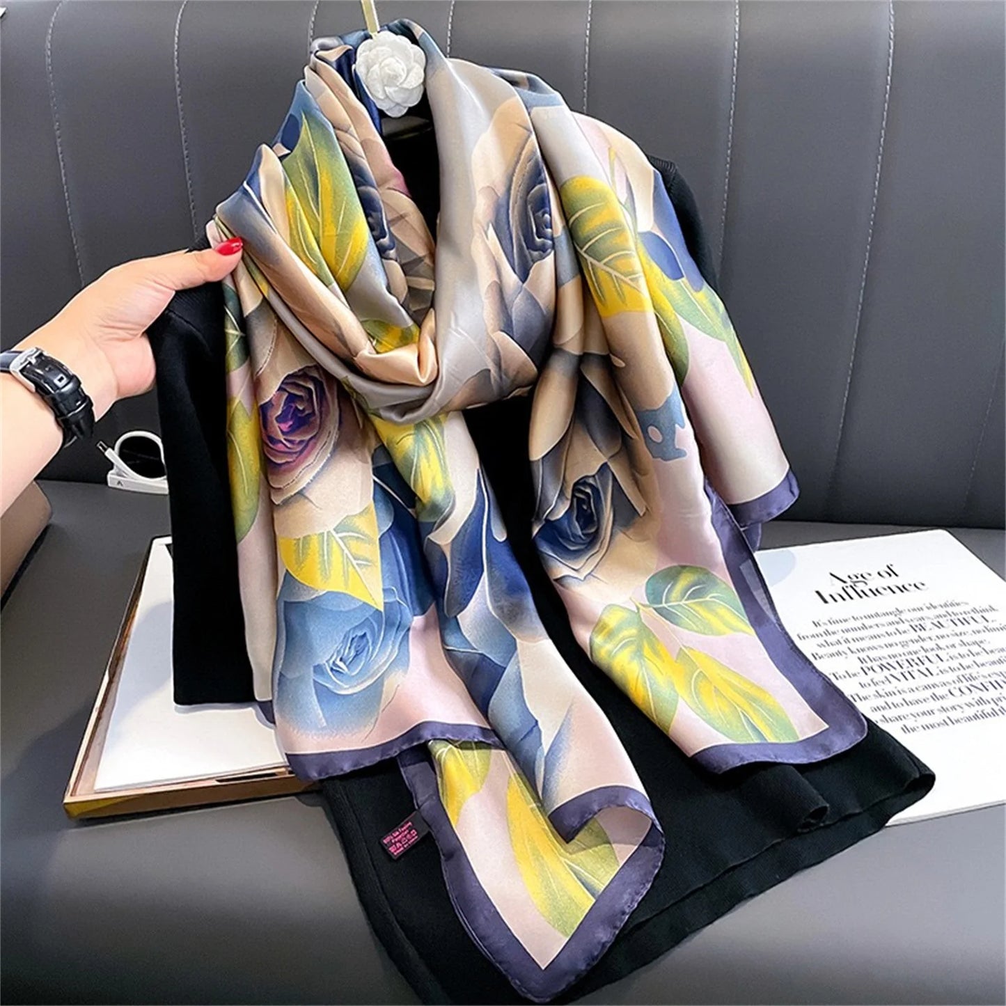 Fashionable Silk Shawls