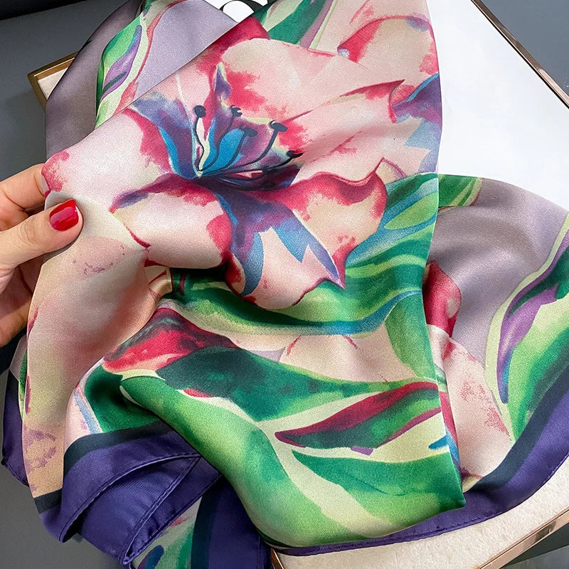 Fashionable Silk Shawls