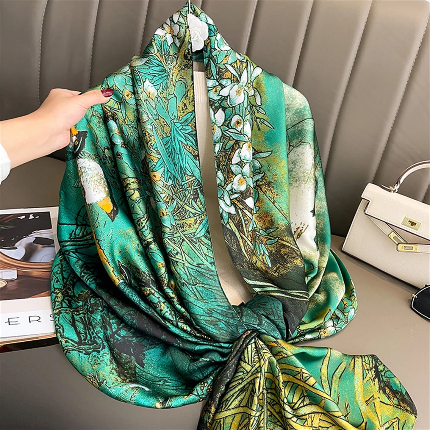 Fashionable Silk Shawls