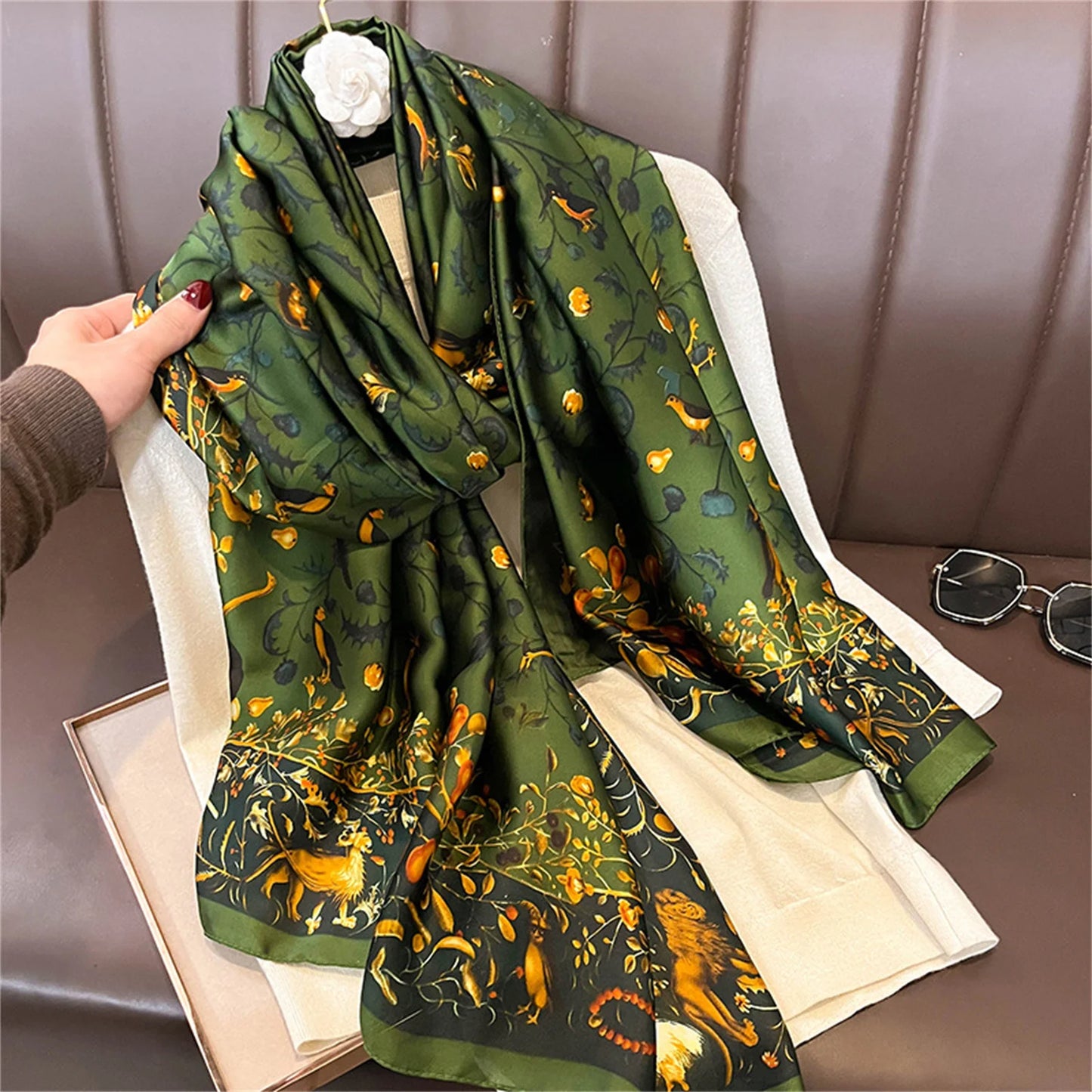 Fashionable Silk Shawls