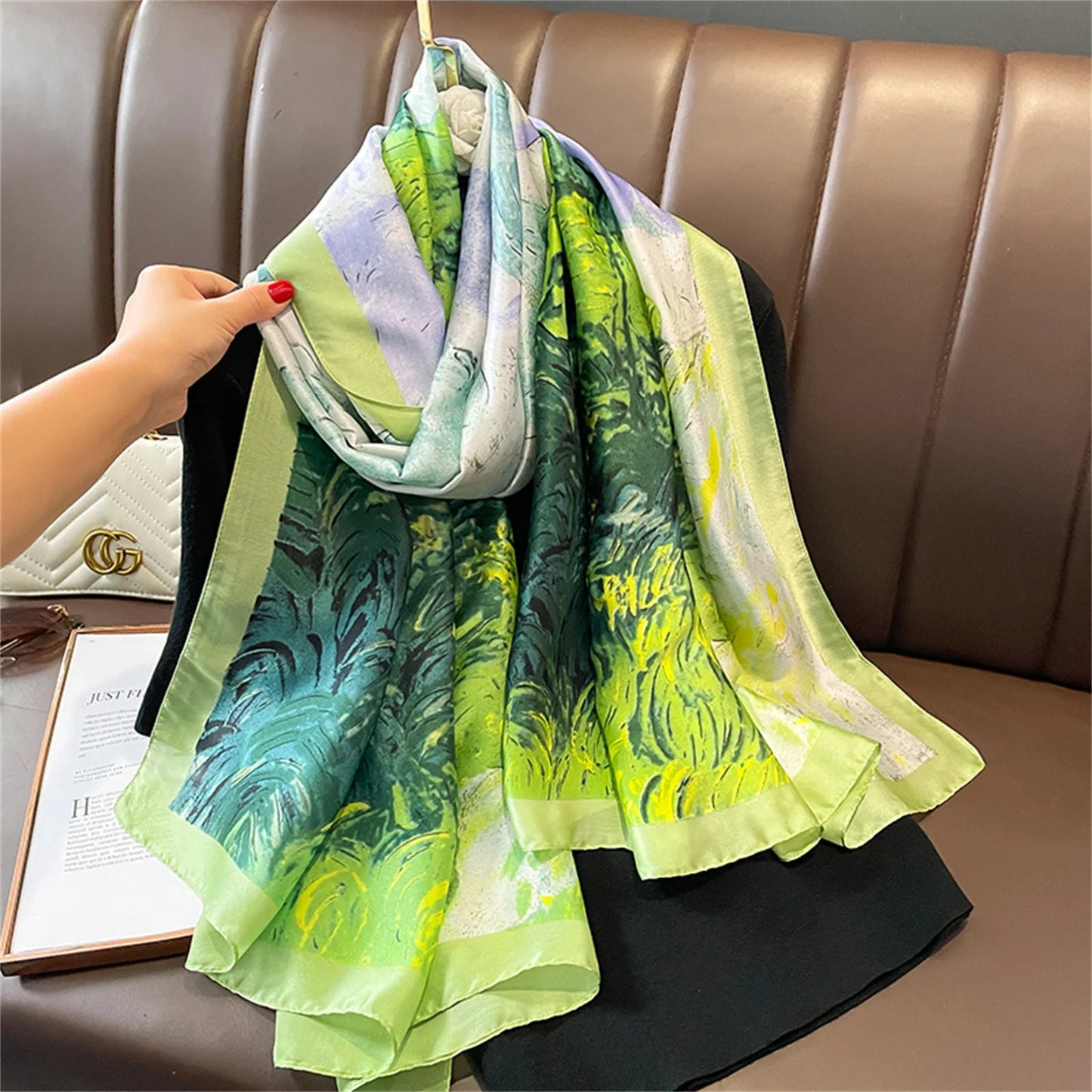 Fashionable Silk Shawls